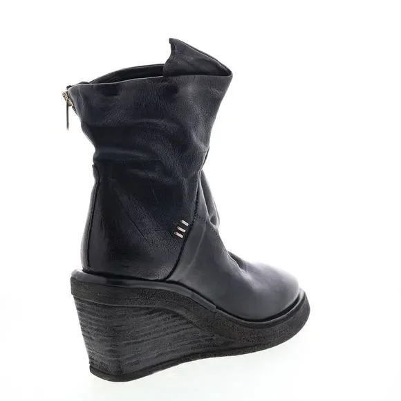 A.S.98 Womens Tremont Black Boots worn one time - Picture 7 of 13